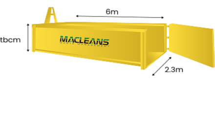 12 cubic metre bin