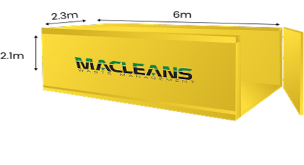 24 cubic metre bin